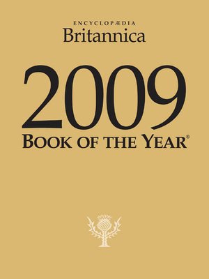 cover image of Britannica Book of the Year 2009